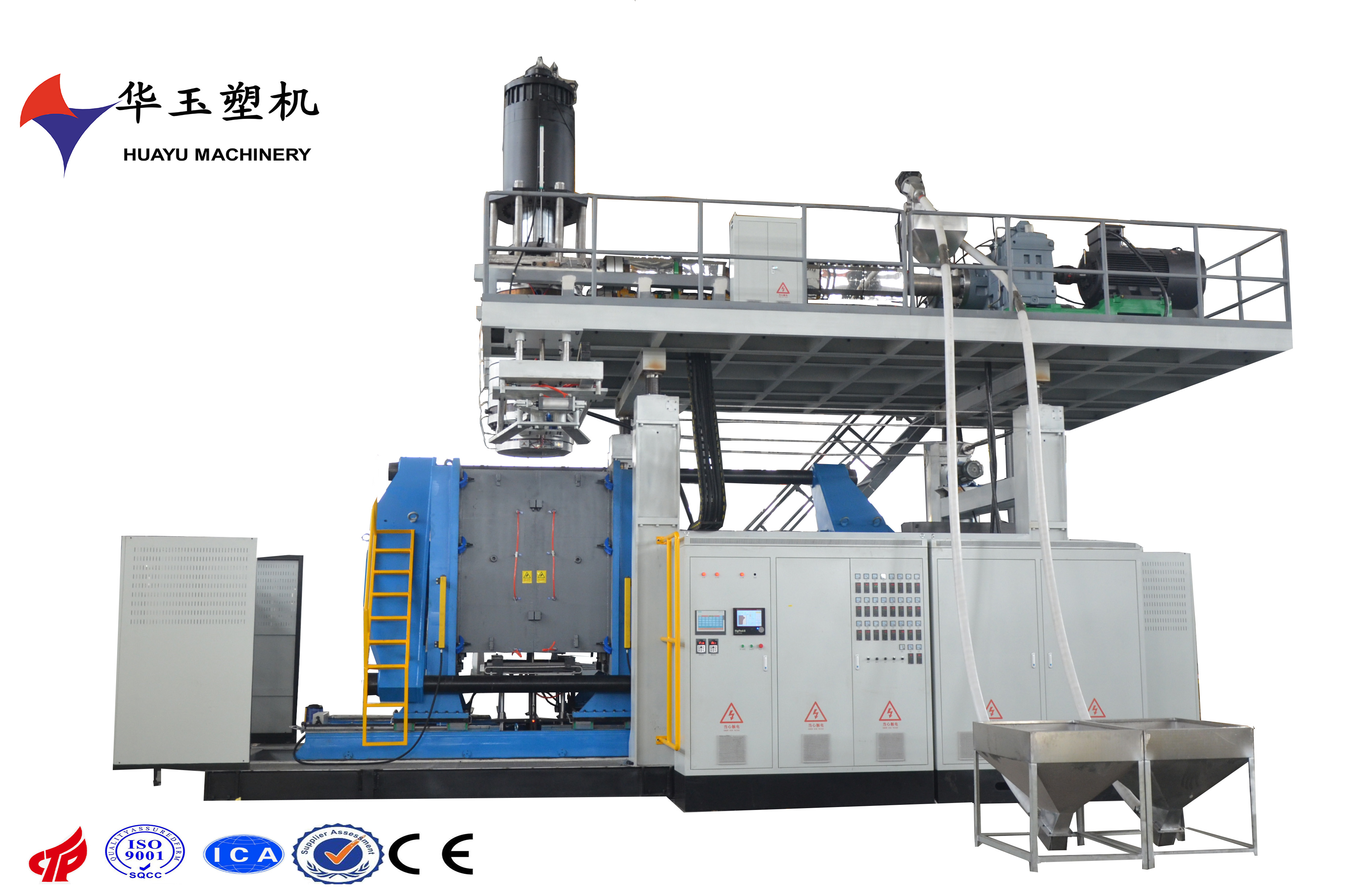 六層集成，智慧屏障——華玉1000L六層共擠吹塑機的系統化創新